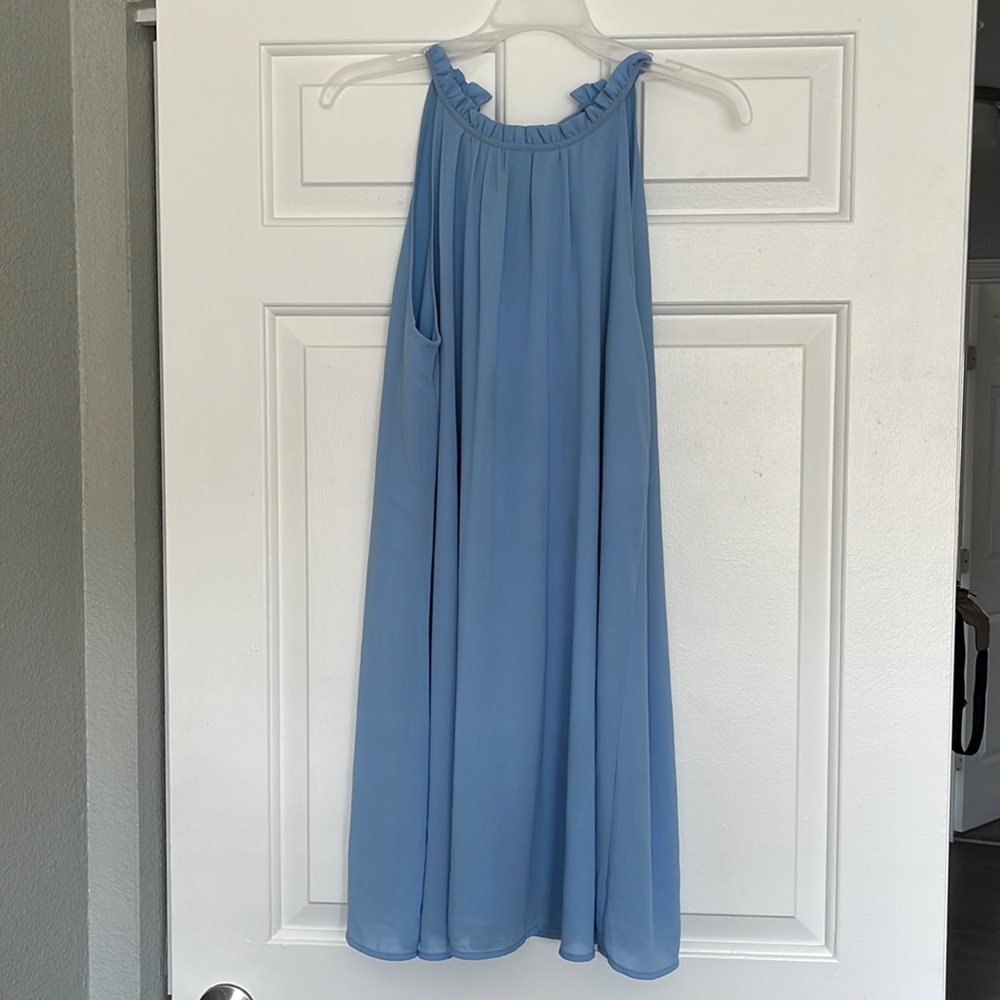 Forever 21 women’s dress, light blue, size S